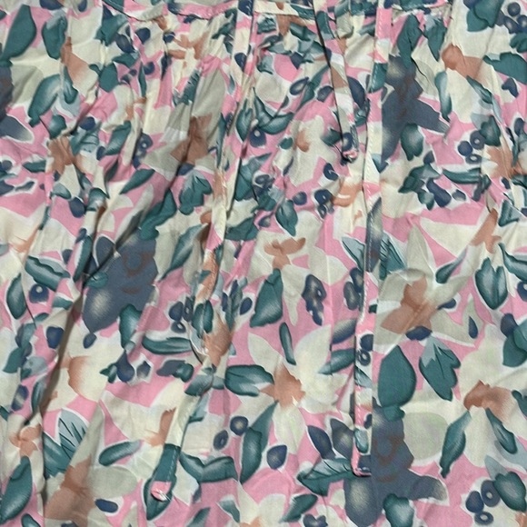 Drindf Boho Tops for Women Hippie Baggy‎ Long Sleeve Blouses Tie / Size XL - Picture 3 of 5